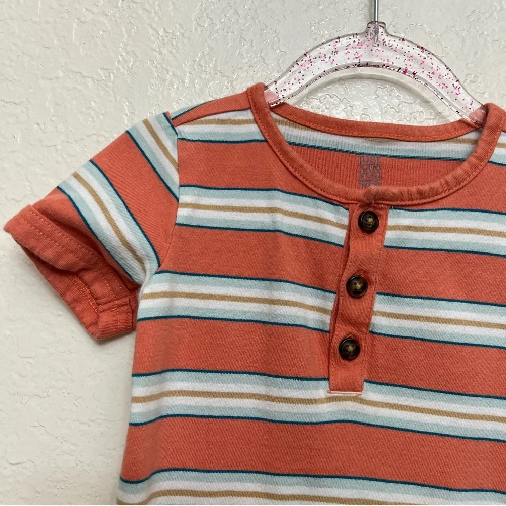 Carter's Just‎ One You® Baby Boys' Tiger Striped Romper - Orange
